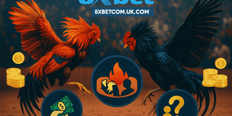 các loại hình đá gà phổ biến của trường gà trực tuyến tại 8xbet